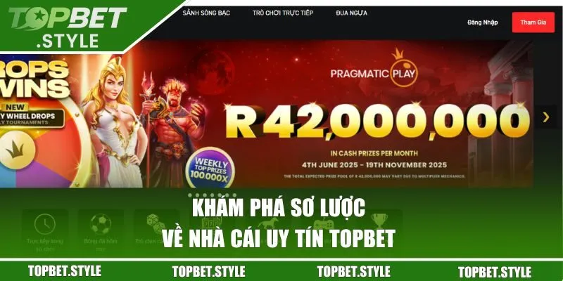 Đôi nét về nhà cái đẳng cấp Topbet 